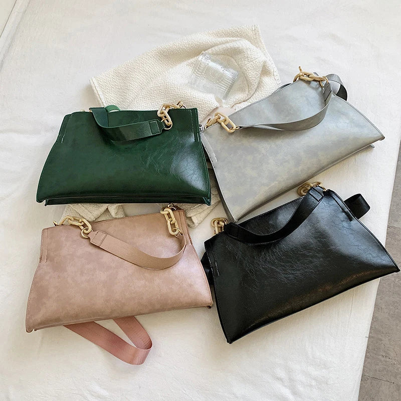 Luxe Soft Leather Handbag