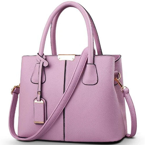 Chic PU Leather Tote Bag