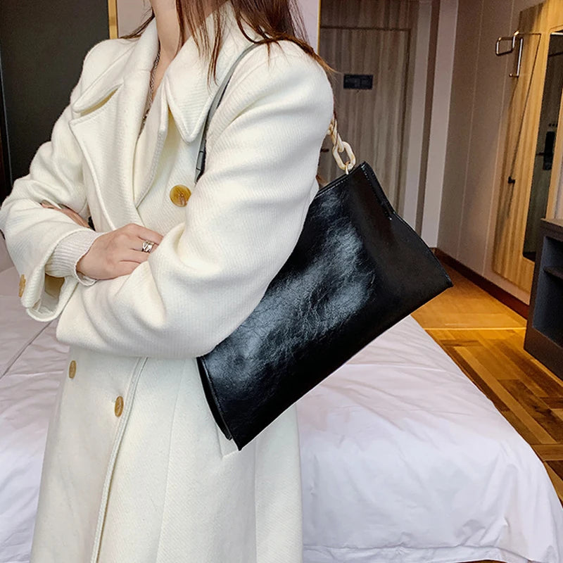 Luxe Soft Leather Handbag