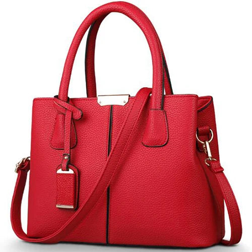 Chic PU Leather Tote Bag