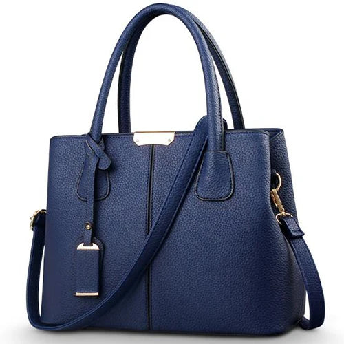 Chic PU Leather Tote Bag