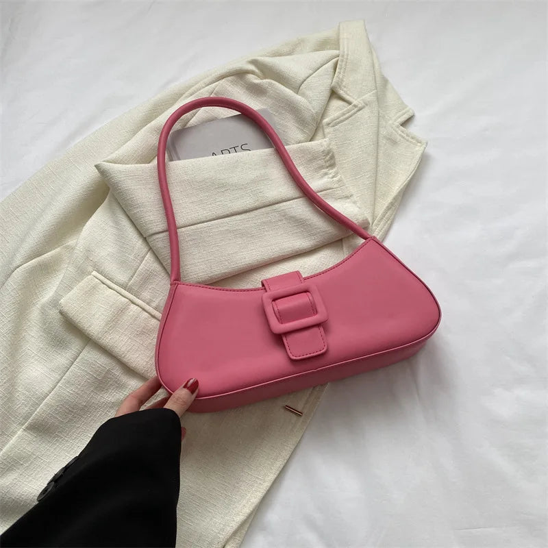 Urban Chic Leather Shoulder Bag