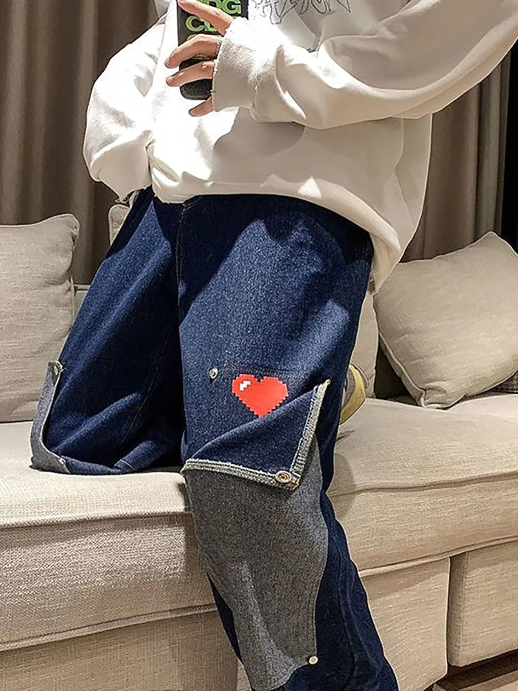 Harajuku Wide Leg Jeans