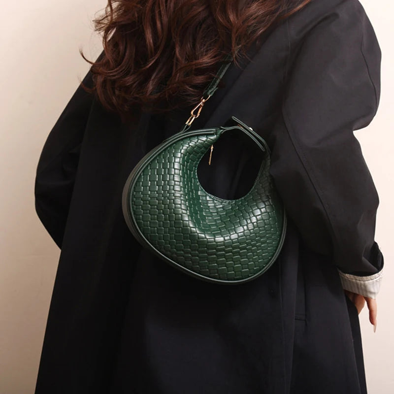  Woven Hobo Bag