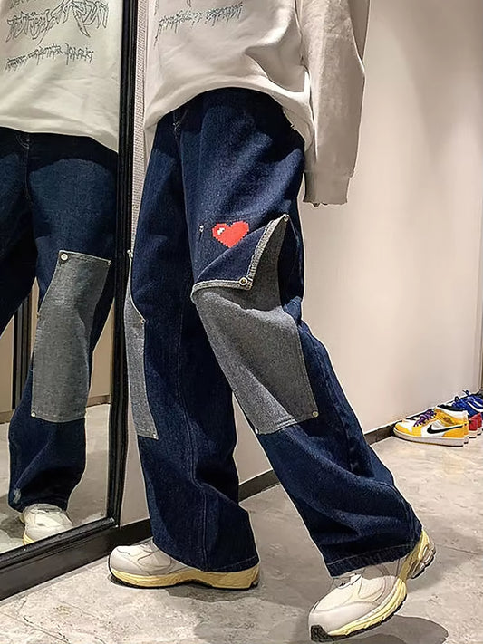 Harajuku Wide Leg Jeans